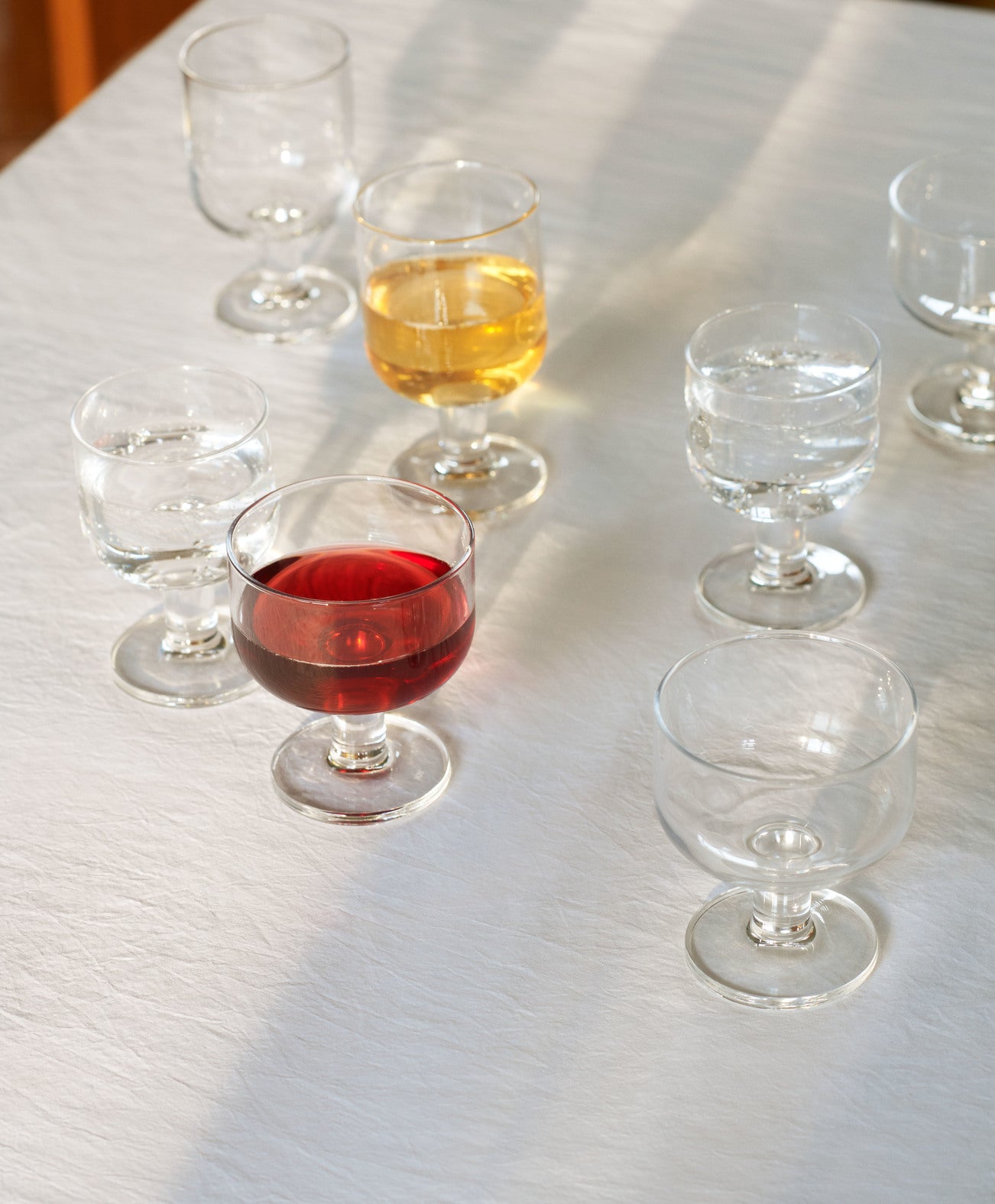 Verres et carafes