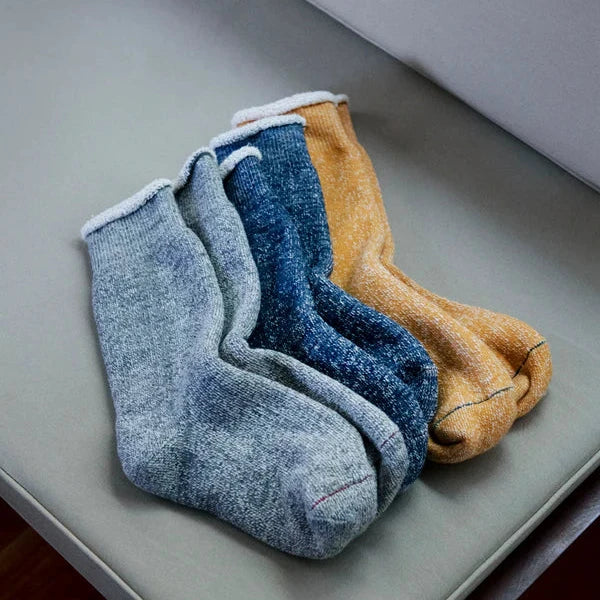 Chaussettes double face Rototo, en coton